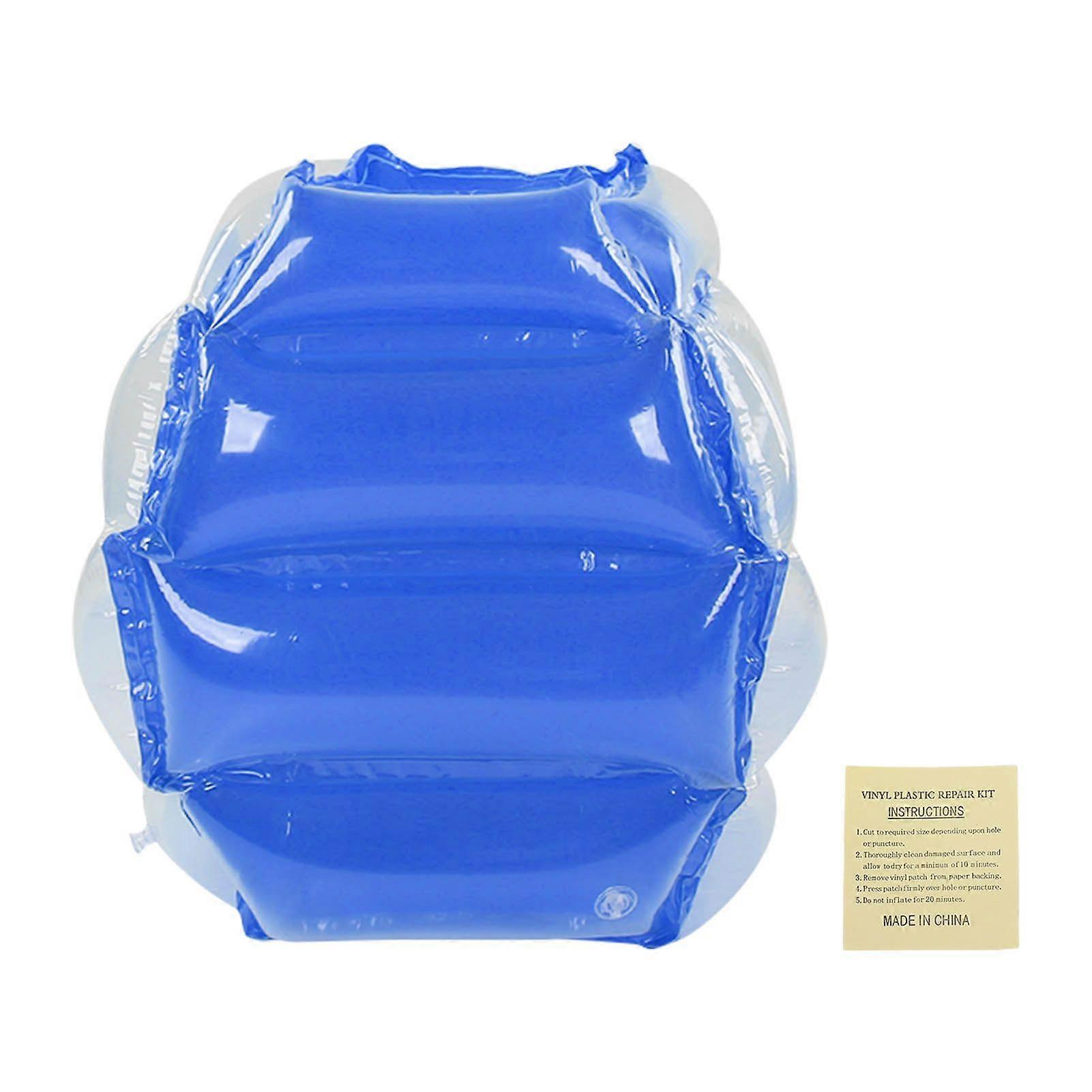 Inflatable Bubble Ball Safe PVC Body Bumper Bubble Bounce Ball for Family Gathering Picnic Camping Blue