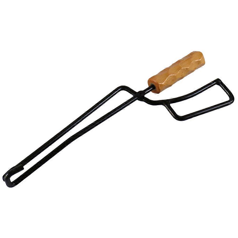 Fireplace Tong Outdoor Fire Pit Tool for Firewood Grabbing 4Pcs Set