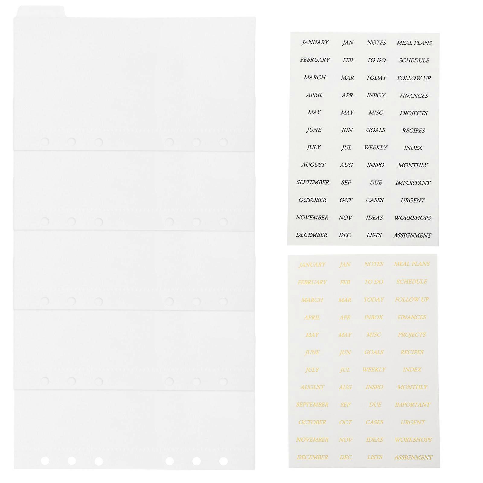 Budget Binder Pocket Multi-Use Insert 4Sets for Budget Organization