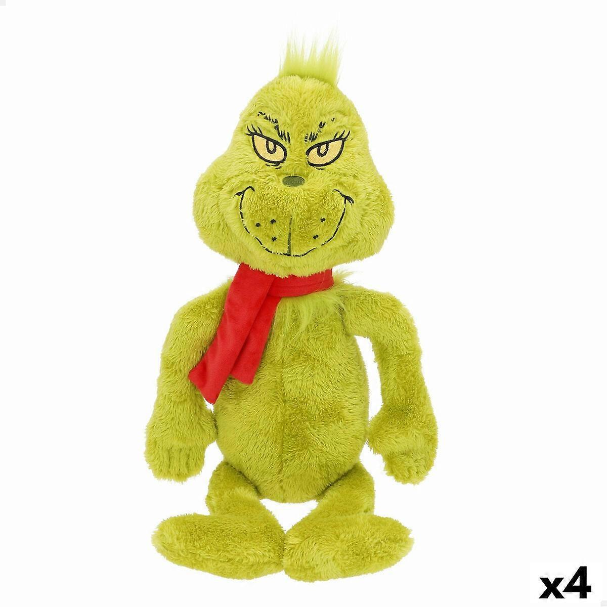 Fluffy toy The Grinch Polyester 15 x30 x 8 cm (4 Units)