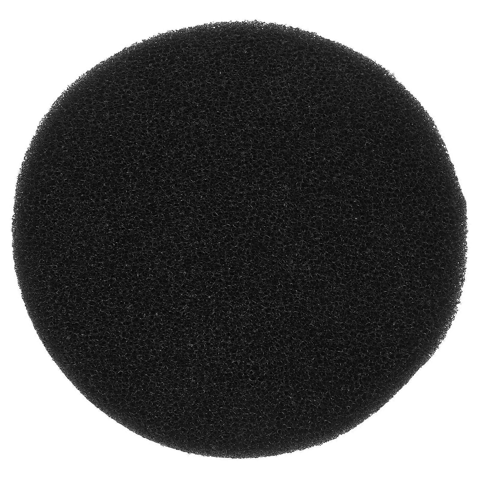 Water Clarification 2Pcs Aquarium Filter Pad For Fish Tank Canister Filter Black Sponge Material 13.00X12.30X4.10CM Effective For Dirt Filtration