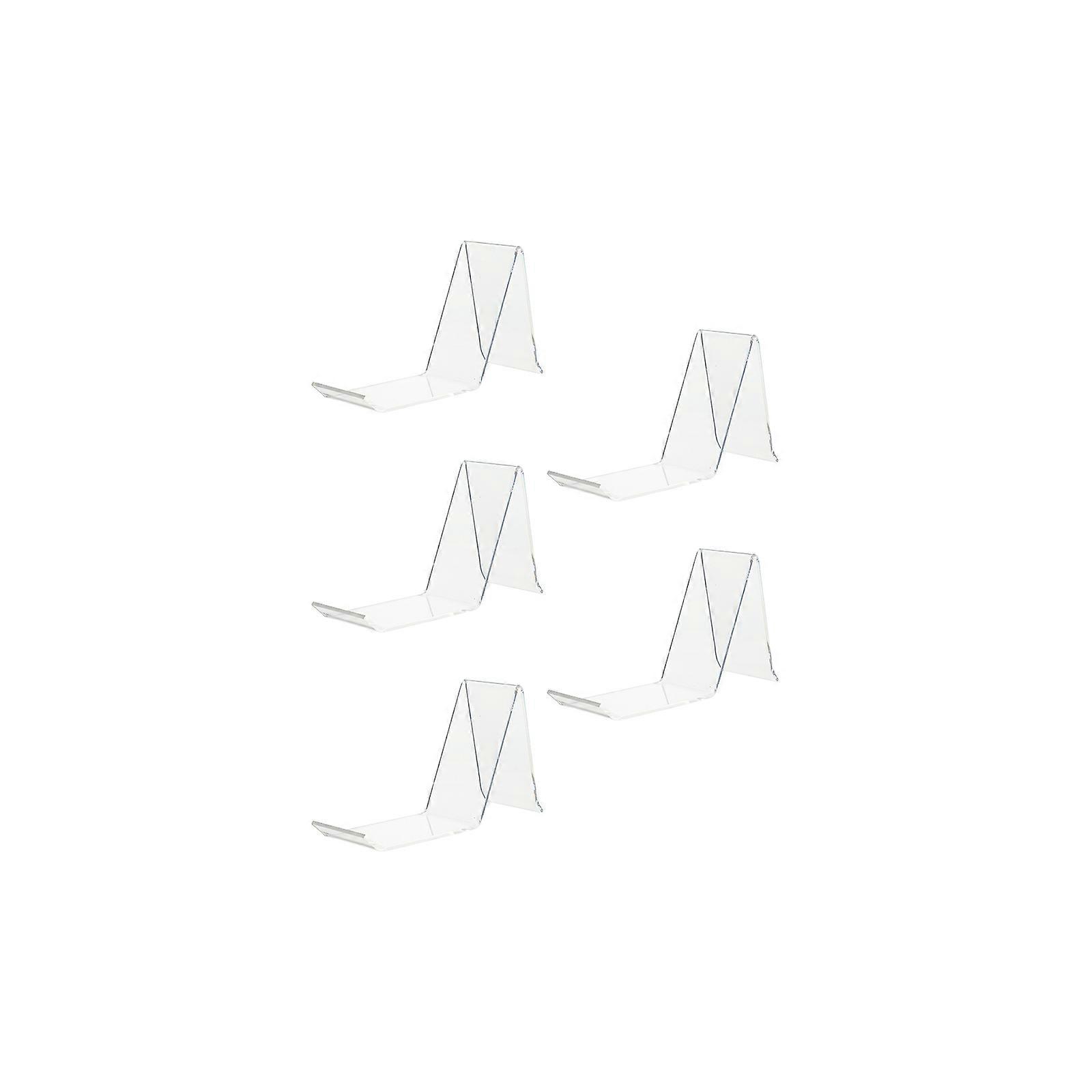 10 Pcs Acrylic Shoe Display Holder Simple Design Shop Display Stand Home Storage for Sneakers and High Heels
