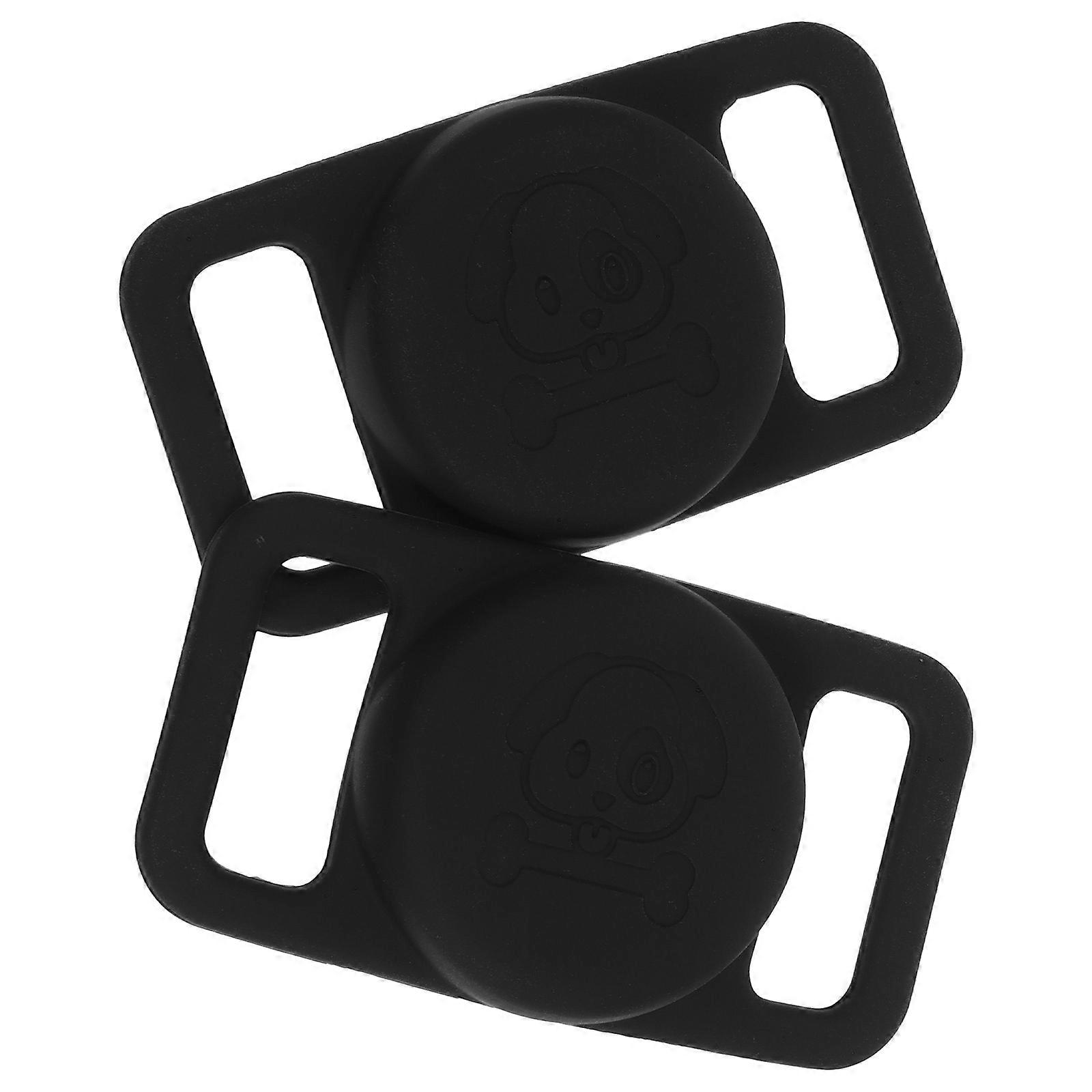 Black Silicone Tracer Cover for Protecting Use with 8Pcs Protective Cases