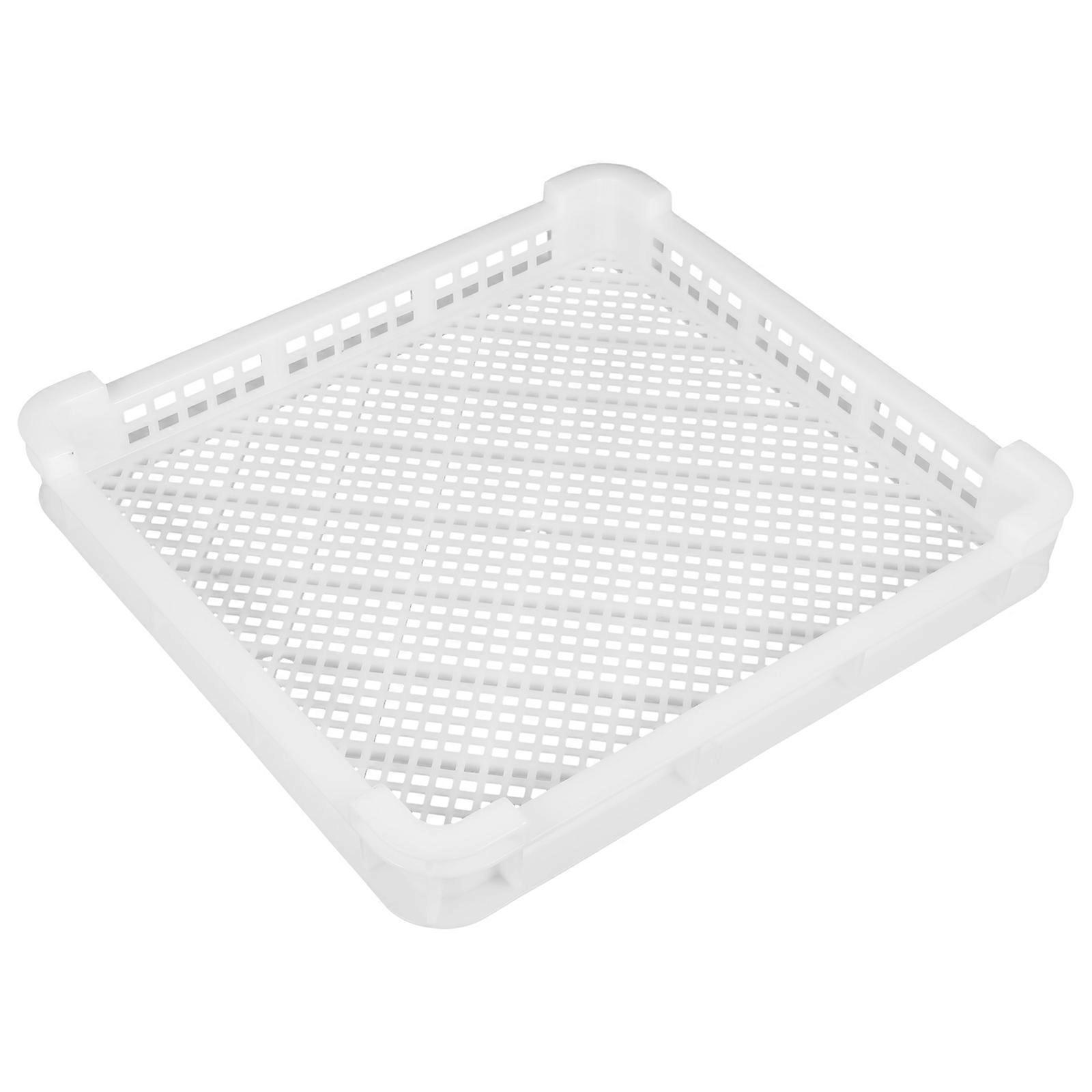 Seafood Tray 1Pcs Quick Freezing Rectangular Plastic 36.50X35.00X4.50CM Designed For Household Users Kitchen Storage