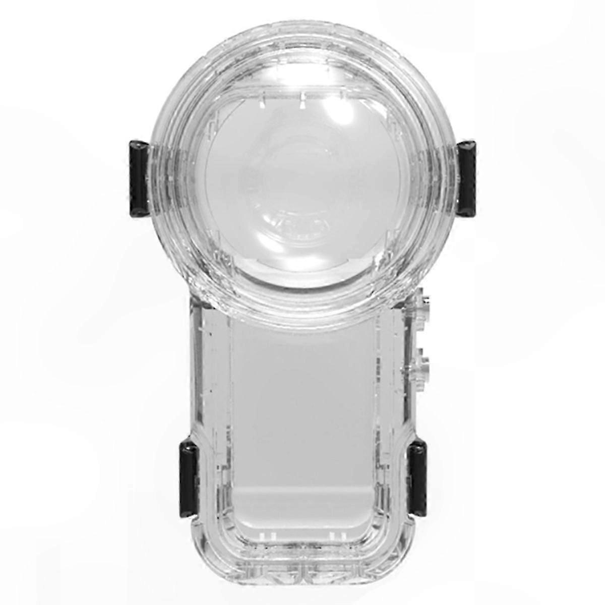 Underwater 60M Diving Case for Action Camera, Waterproof Protective Shell with Accessories for Cam Support