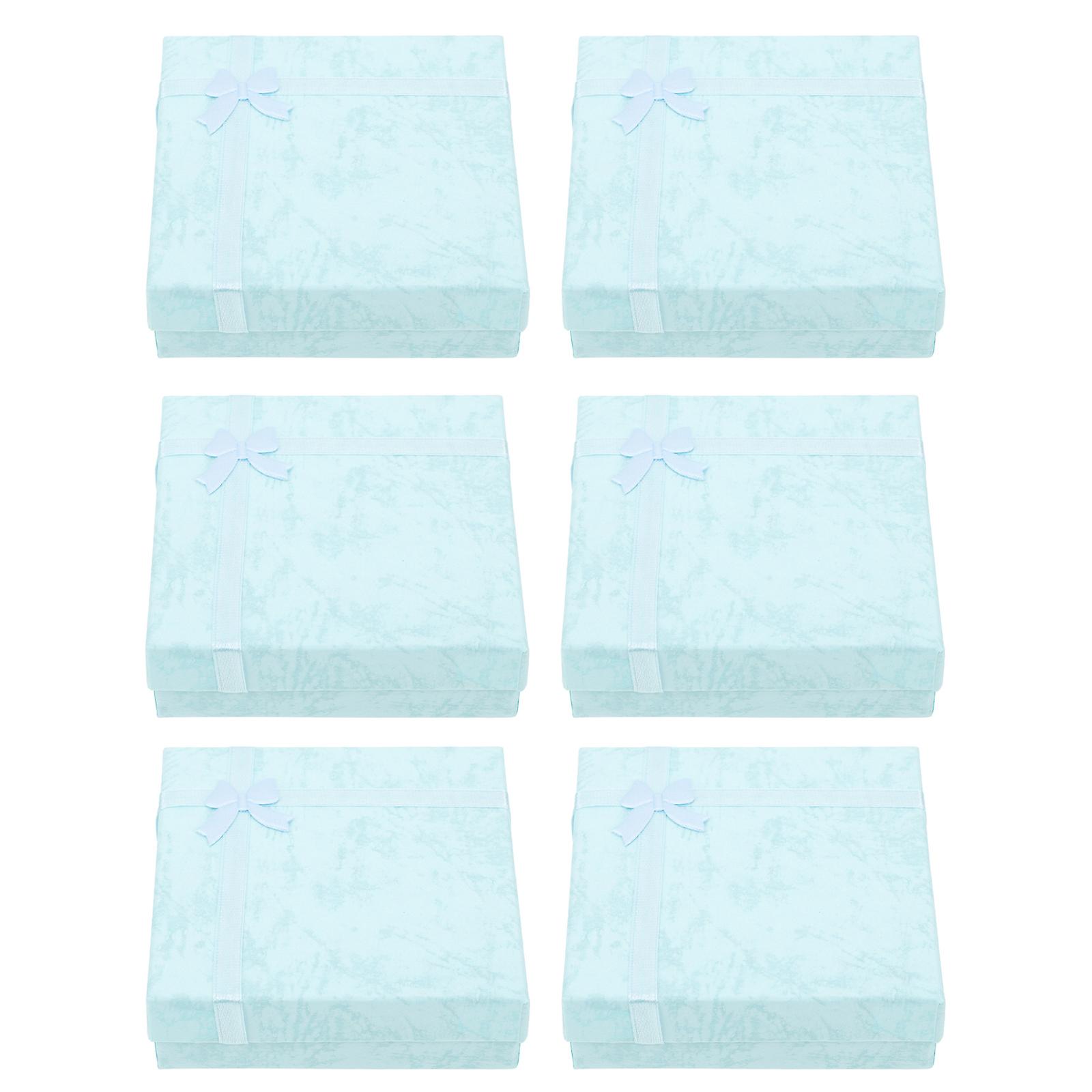 Watch Packaging Boxes for Jewelry Storage 12Pcs Blue Paper Material