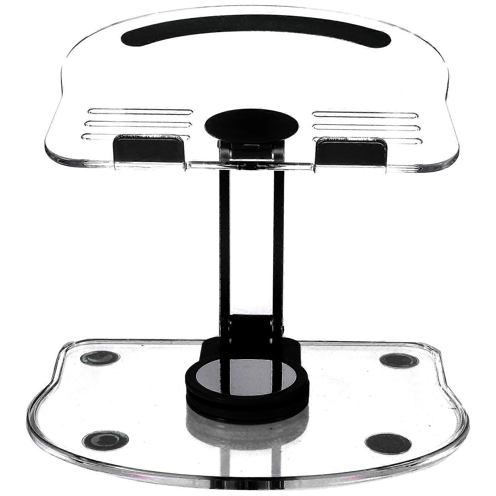 3Pcs Rotary Tablet Stand for Desk Adjustable and Foldable Ideal for General Users and Gift Recipients in Office Work and Home Use Black