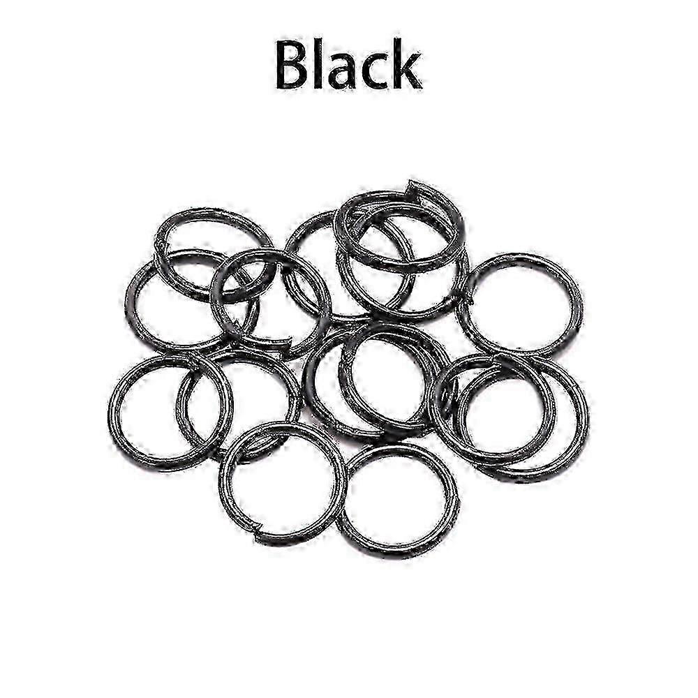 200 kpl valikoimakoot 4-10 mm hyppy- ja jaetut rengasliittimet tee-se-itse-korujen askarteluun