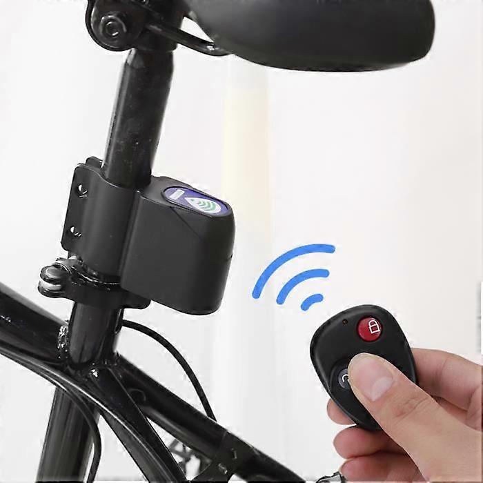 Wireless security system with remote control anti-theft alarm Bicycle accessories