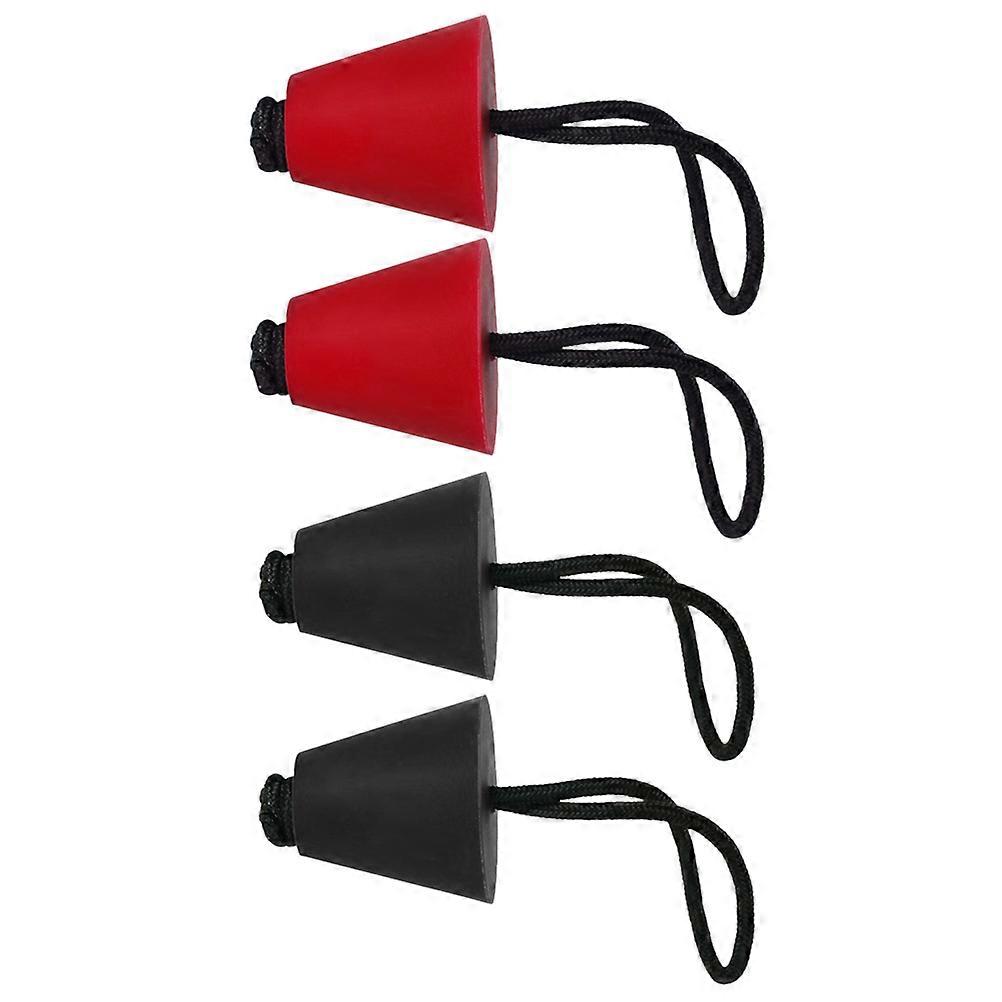 Scupper Plug Canoe Stopper for Kayak Drainage 4Pcs Universal Rubber Set