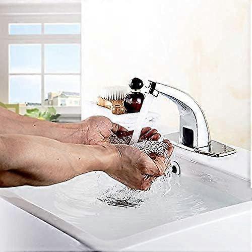 Kitchen Taps Automatic Sensor Kitchen Tap Faucet Hot And Cold Water Saving Inductive Battery Powered Mixer Tap