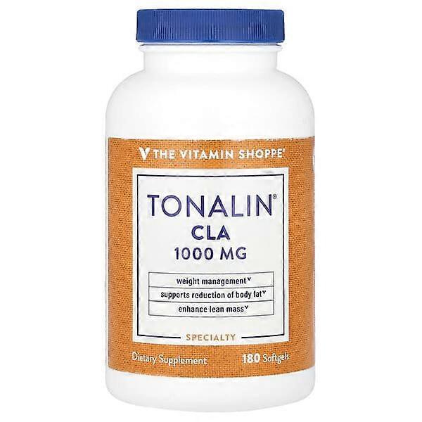 The Vitamin Shoppe, TonalinÃÂÃÂÃÂÃÂ® CLA, 1,000 mg, 180 Softgels