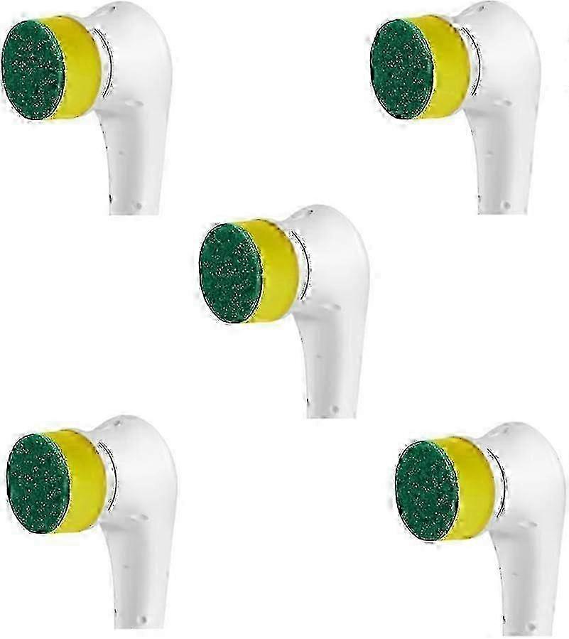 5PCS Scouring pad head, Power Scrubber Mop Replacement head (Excluding Cleaning Brush Host)