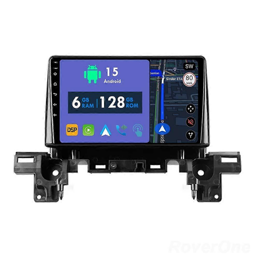Car Radio 6G+128G CarPlay GPS Navigation Head Unit for Mazda CX-5 2 KF 2017 - 2023 Android Auto Bluetooth Stereo Touch Screen