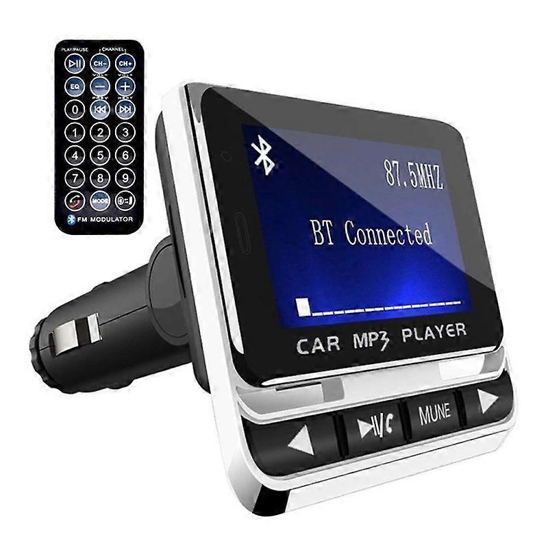 Fm12B Bluetooth Car Mp3 Player Wireless Fm Transmitter Lcd Screen