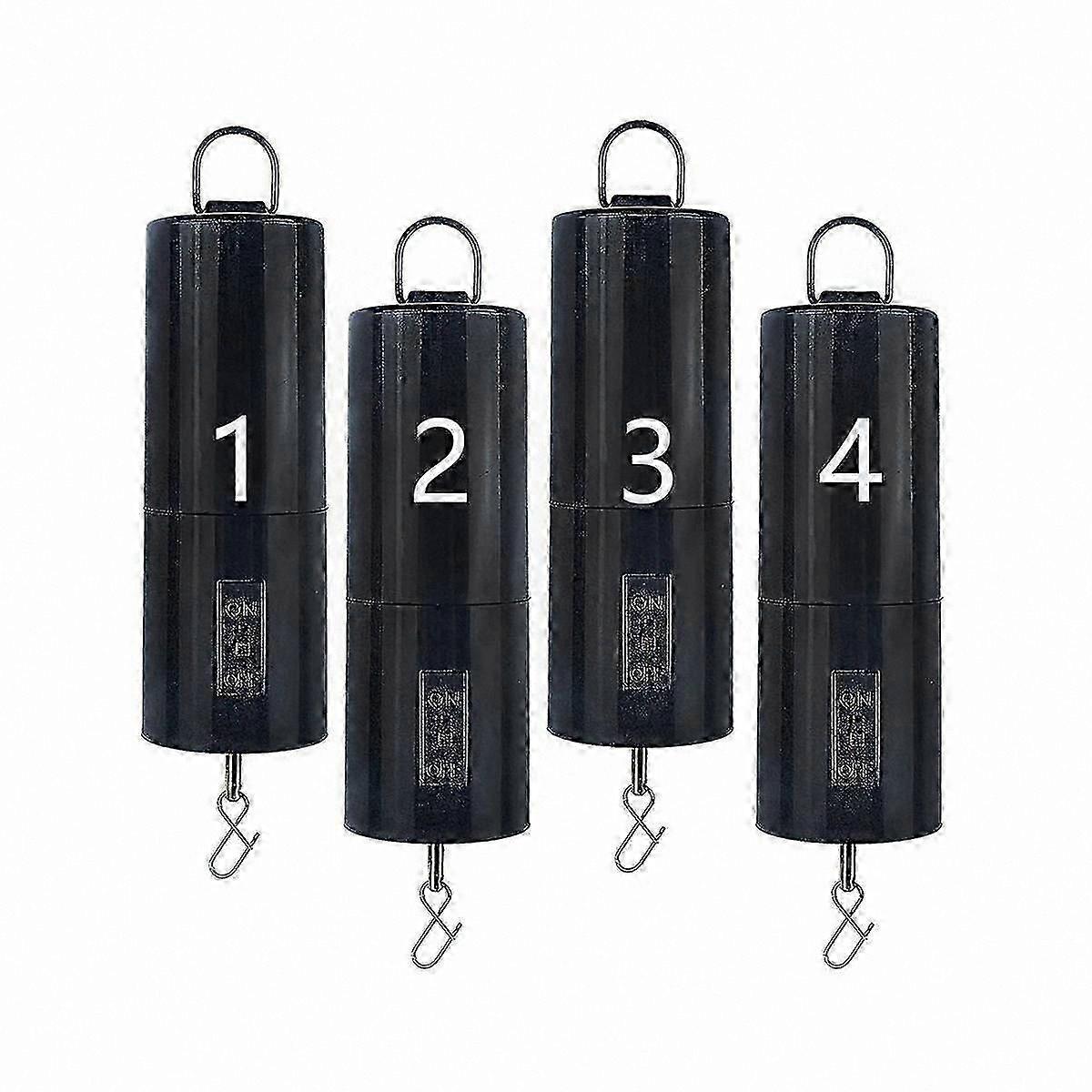 4-Pack Battery-Powered Rotating Motors for Hanging Wind Spinners, Multi-Functional Yard Decor Accessories