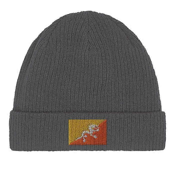 Bhutan Flag Hood in Gray