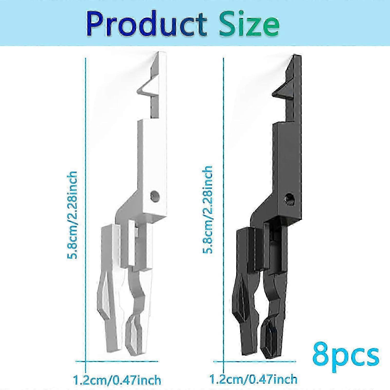 8pcs火災警報テストキー、KACコールポイント用2.28インチスペアテストキー、すべてのKACタイプコールポイント用ユニバーサルテストキー