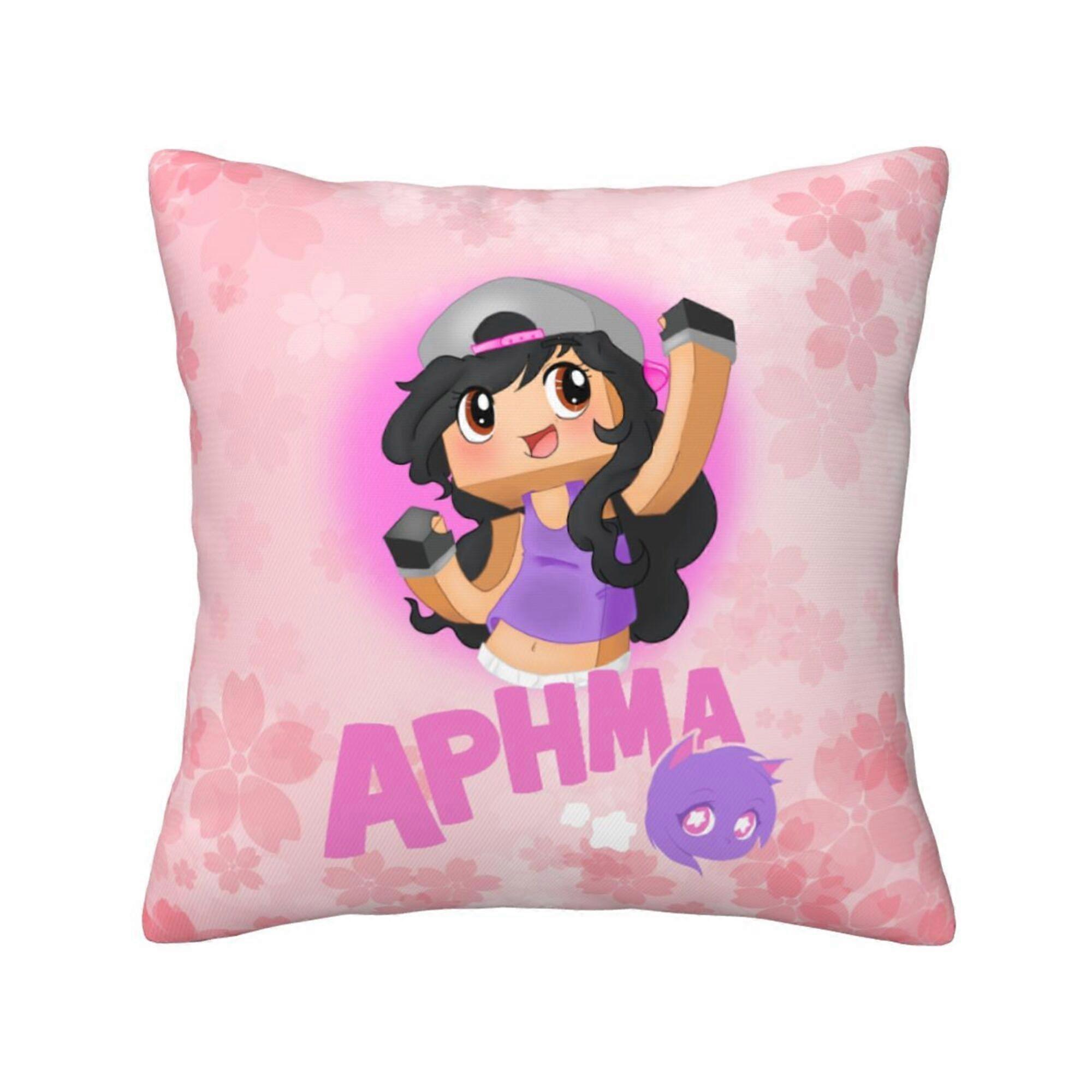 a55 Aphmau coussin housses Confortable carré coussin cas Décor pour lit Canapé Canapé Salon Coussin Case-16 « x16 » jnB55