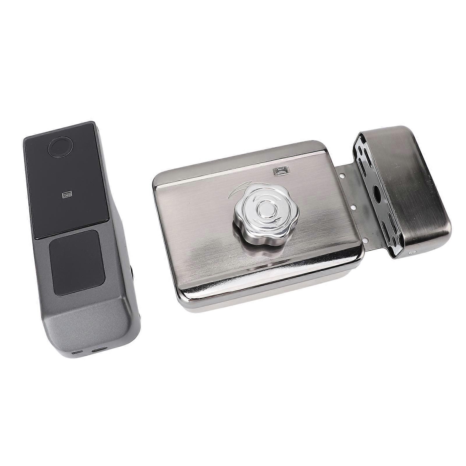 Smart Lock Professional Safety Waterproof Fingerprint Semiconductor Biometric Technology APP Smart Deadbolt Lock for Apartment Home 