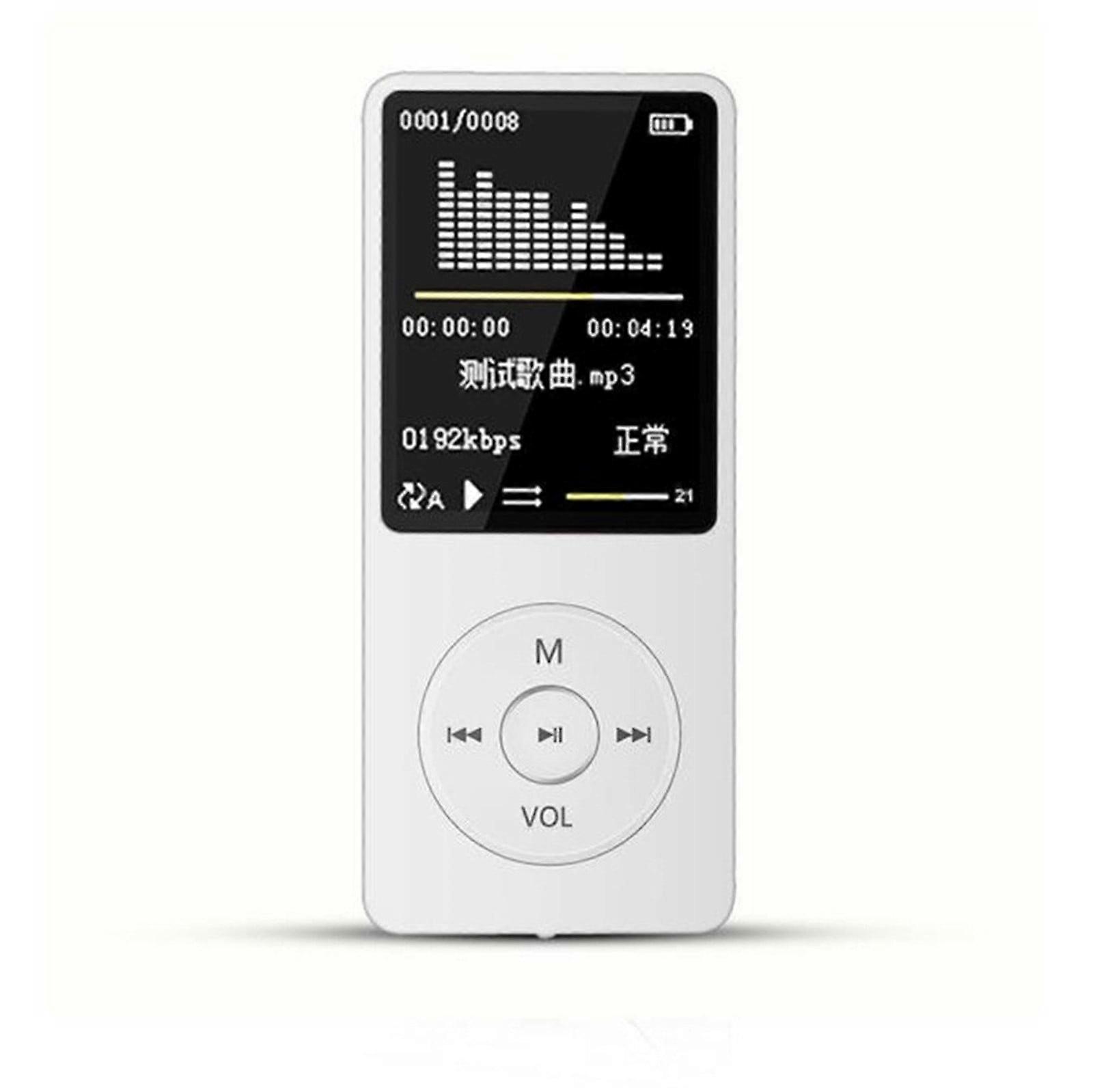 AIEOTT 70 Hours Playback MP3 MP4 Lossless Sound Music Player FM Recorder Card Up To 128GB