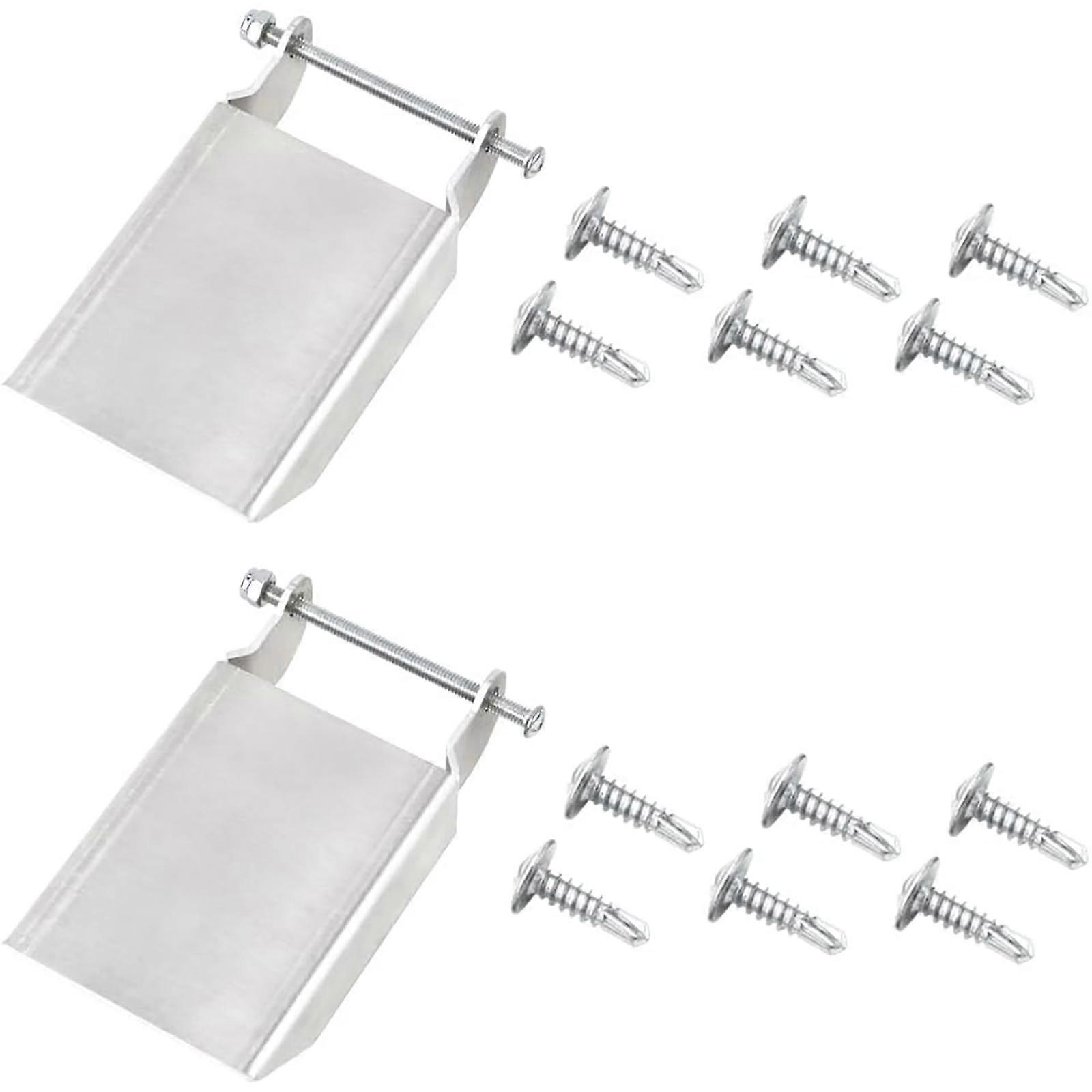 Front Storage Lid Hinge Bracket with Bolt Screw for 450 570 2015-2017 Replacement Metal Hinge Kit Multicolor