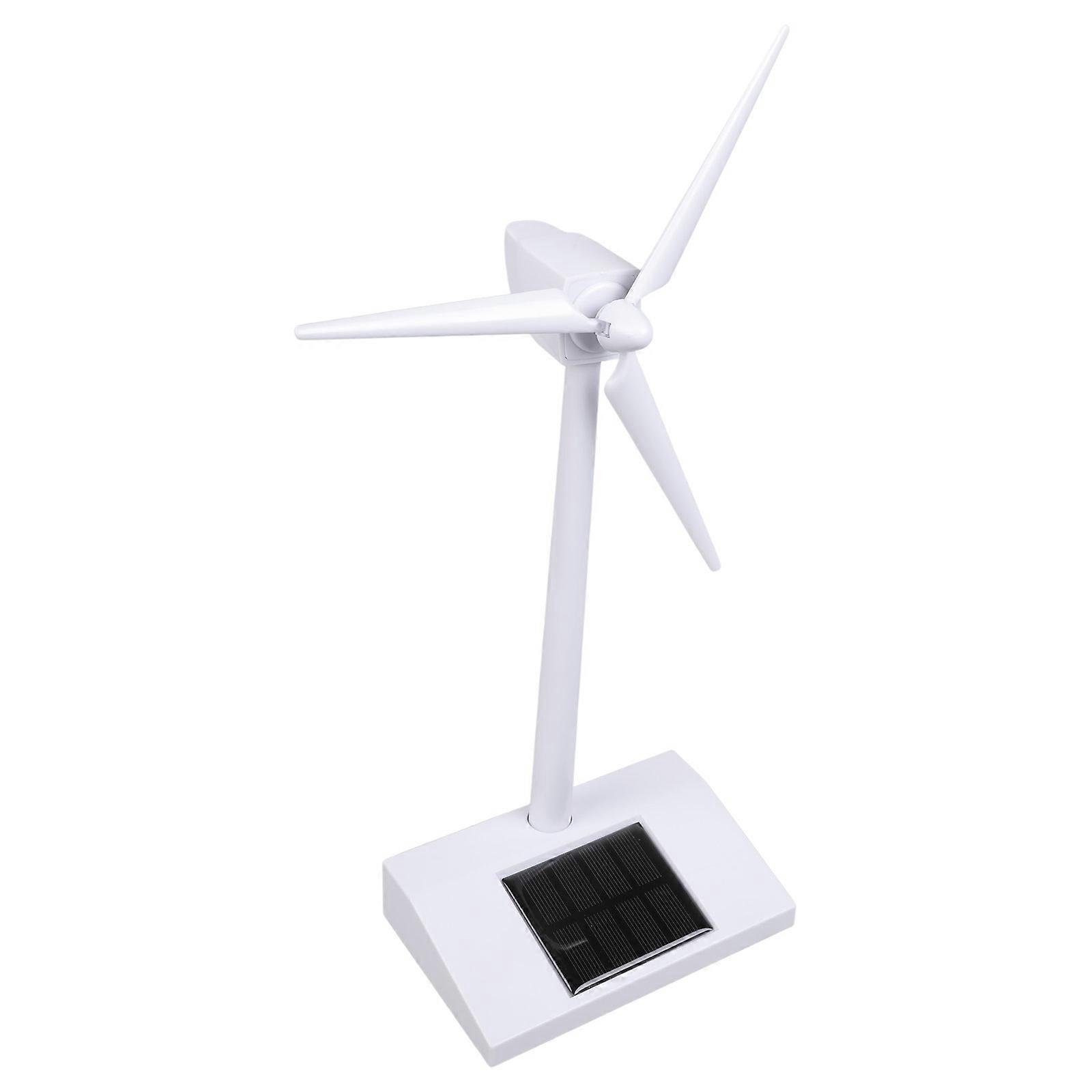 Rotating Solar Energy Windmill Assembly Kits With Manual Rotating Educational Toy For Boy Girl Science Learning Toy Multicolor