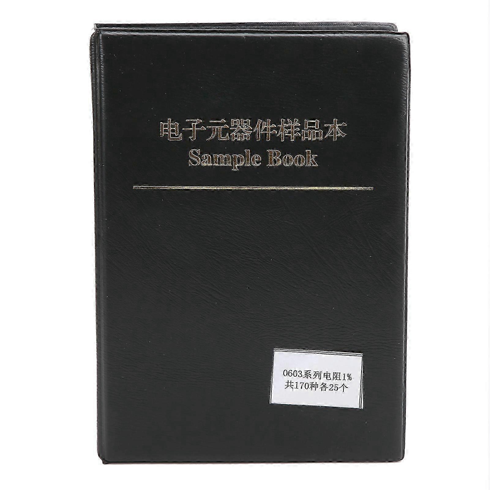 SMD Resistor Sample Book 4250Pcs 170 Value 0603 Series Electronic Components Kit