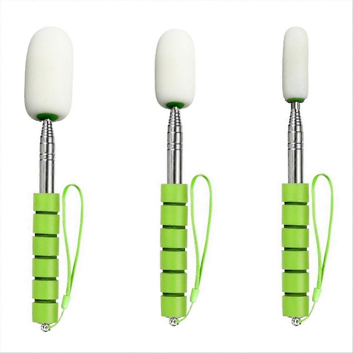 3pcs Telescoping Sponge Stick for Pottery, Pottery Sculpture
