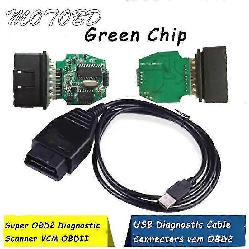 VCM OBD for Ford OBD2 Scanner VCM OBD Focom Scan Tool Obd Auto Diagnostic Cable For Ford Vcm Car Fault Detection Tool OBD Focom ST1M566