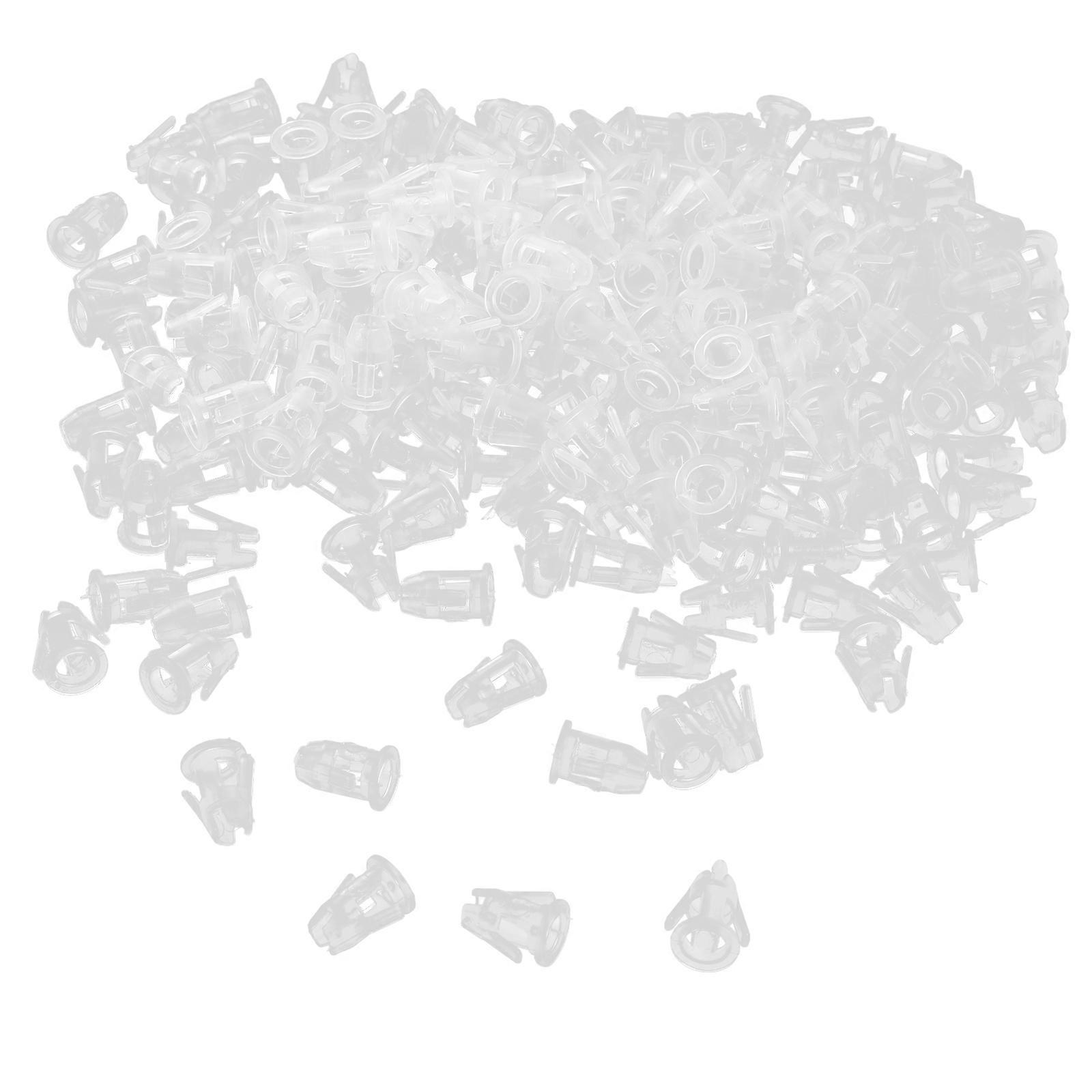 LED Light Socket Safety Cap for Protection Use 200Pcs Transparent Replacement Caps