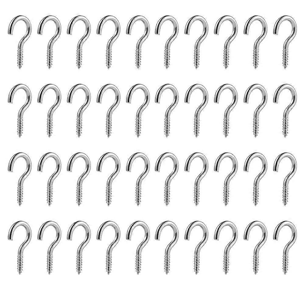 Open Loop Eye Screws Metal Hanging Hooks for Plants and Lights 200Pcs