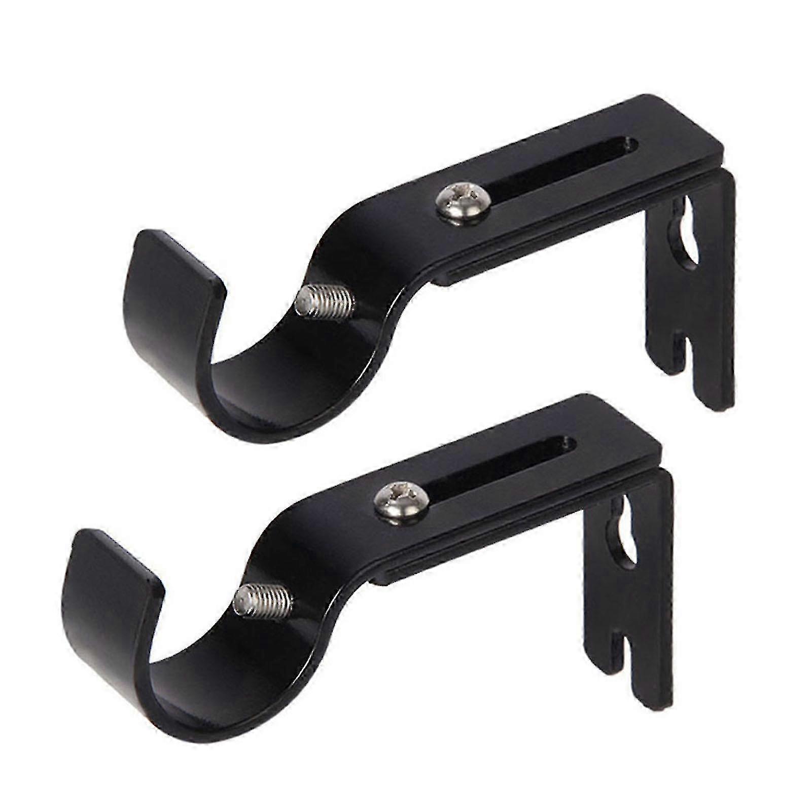 Adjustable Curtain Rod Bracket Heavy Duty Extendable Curtain Bracket For Wall