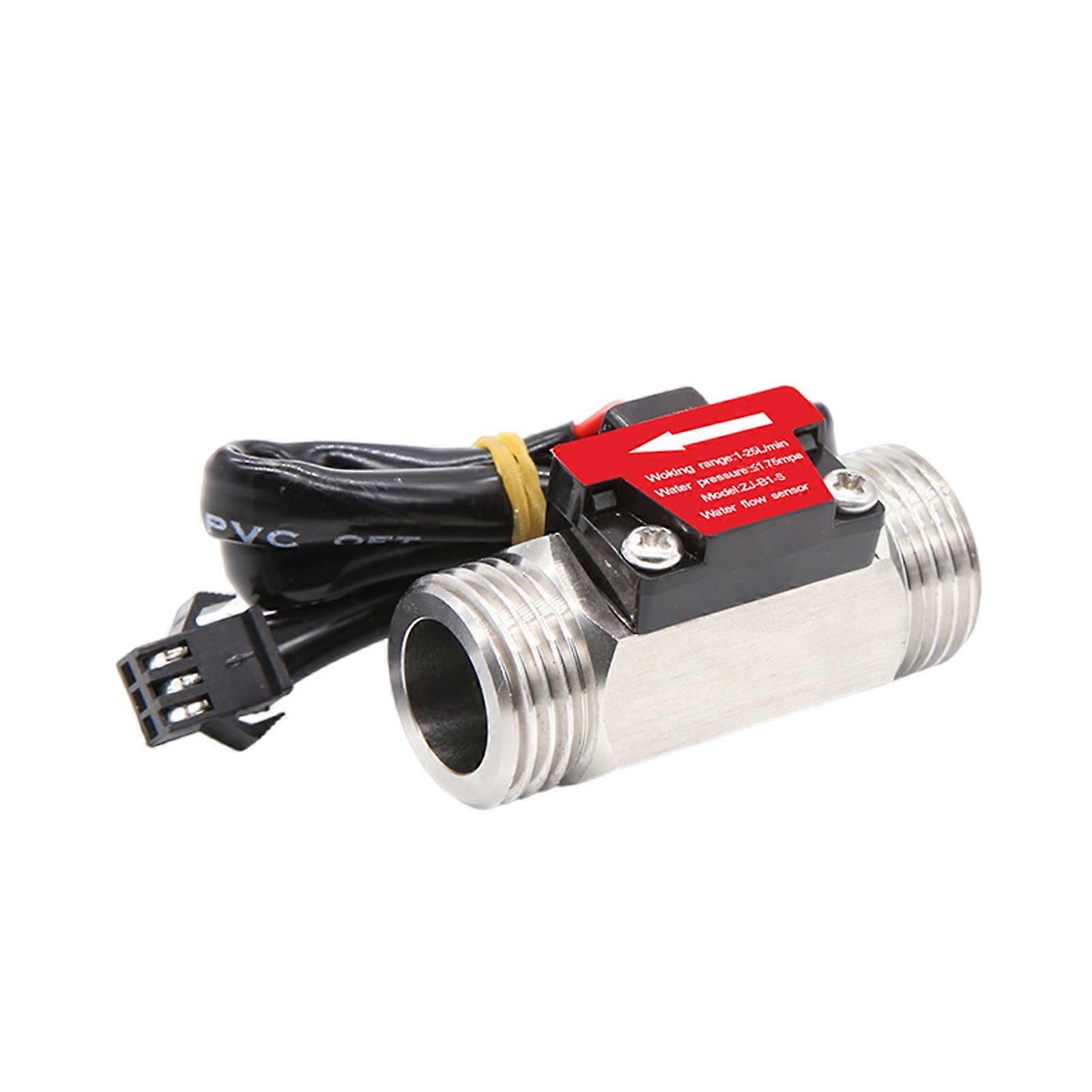 Reliable 1/2 In Port Water Flows Sensors Functional 1/2 In Pipe Water Flows Sensors Utilizing Stainless Steel Designs Multicolor