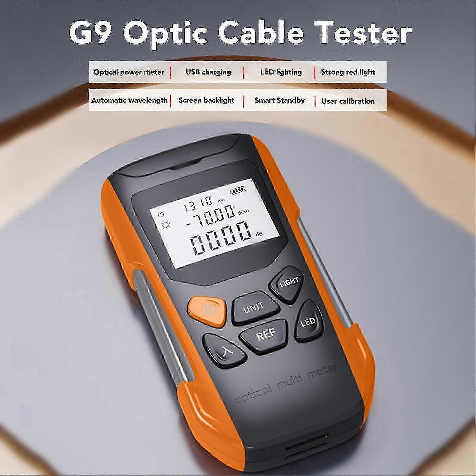 Professional Optical Power Meter For Direct And Relative Measurement Of Optical Power, Universal Fiber Interface With Rechargeable Lithium Battery 202