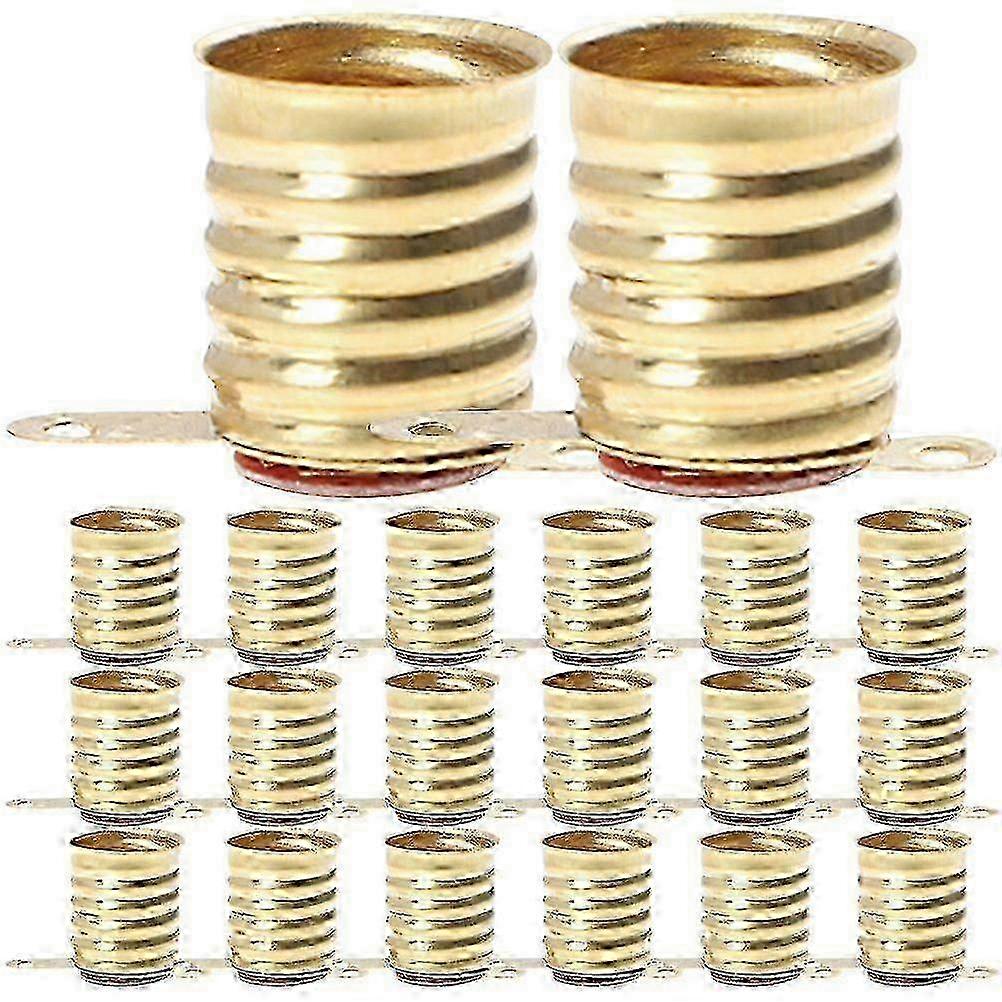 50pcs Lamp Base E10 Lamp Socket Mini Led Bulb Socket For Electrical Test Diy
