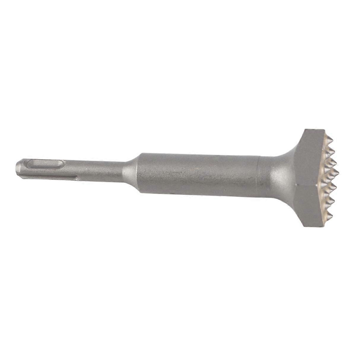 6inch Square Heads Bushing Bit Steel Electric Flower Hammer Drill Bit Point Groove Chisel for Concrete