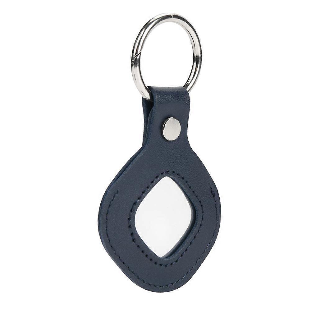 Portable Protective Case Dustproof Case with Keychain for Tile Mate 2024 for Tile Mate 2022 for Cube Tracker Dark Blue