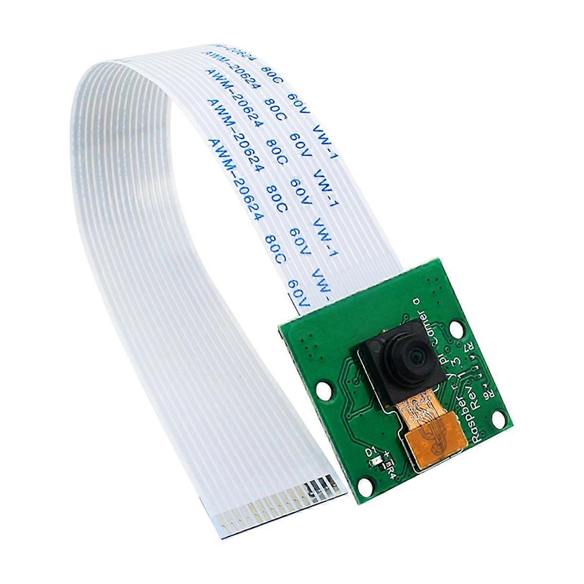 5MP OV5647 Camera Module for 4B 3B+ 3B 2B, 120 Viewing Angle, 1080P 720P Output Fixed Focus