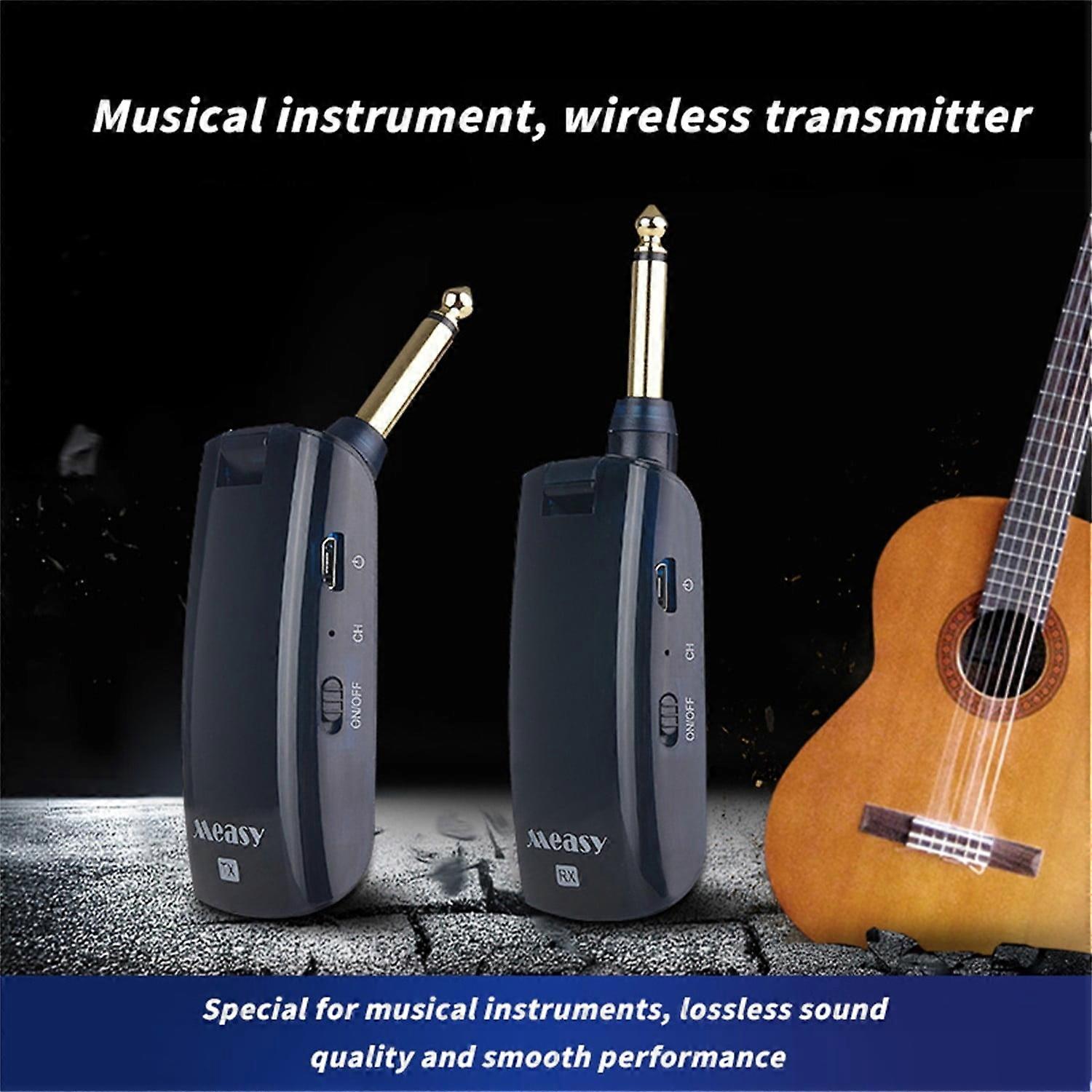 High-Grade Electronic Guitar Wireless System Rechargeable Guitar Transmitter, Electronics Gadgets