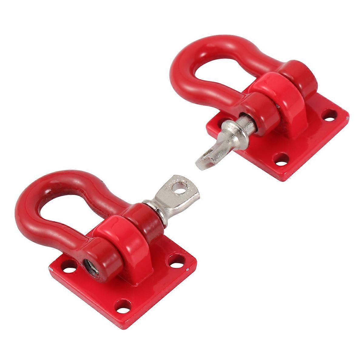 Tow Hook Shape Ring for 2Pcs Track Racing Style Car Accessories