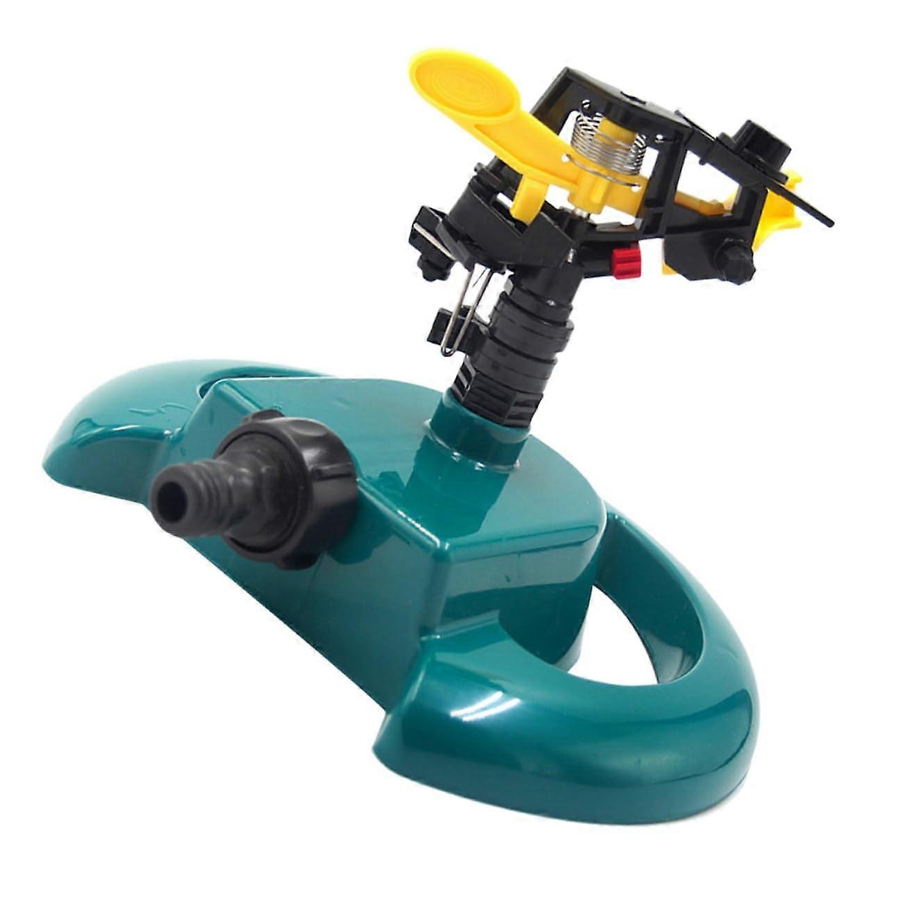 Rotating Lawn Sprinkler with Stable Base for Even Garden Irrigation of Lawns and Backyards