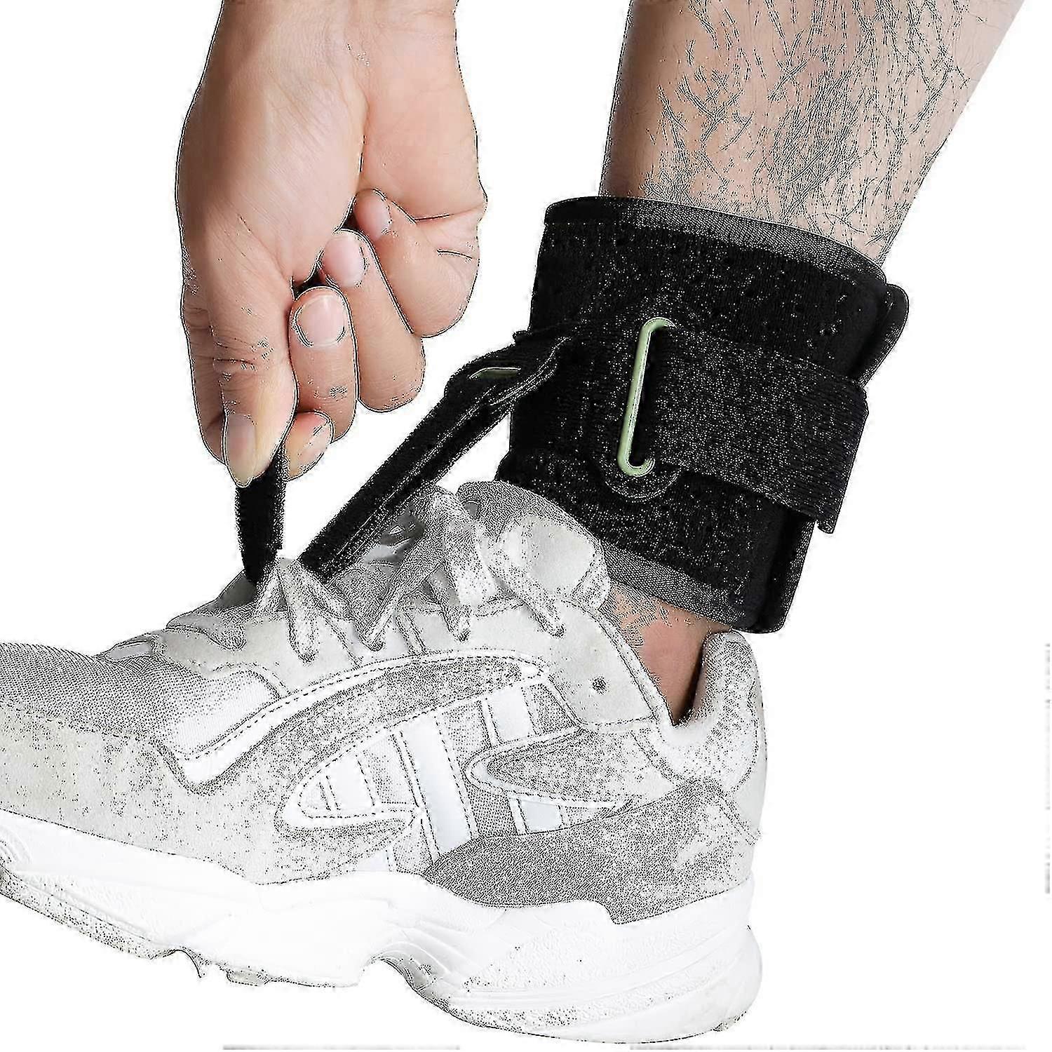 Adjustable Drop Foot Brace for Gait Support