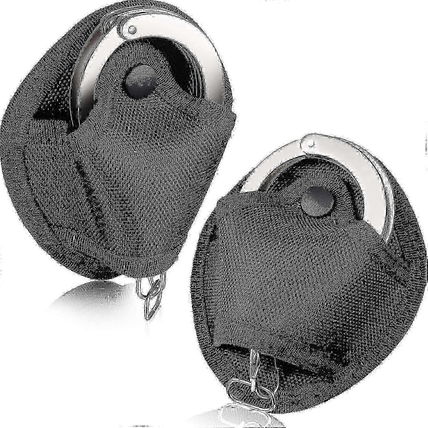 x 2 Packs Handcuff Cases Nylon Handcuff Holders Universal Handcuff Pouch For Most Chain Or Hinged Cuffsc_fo