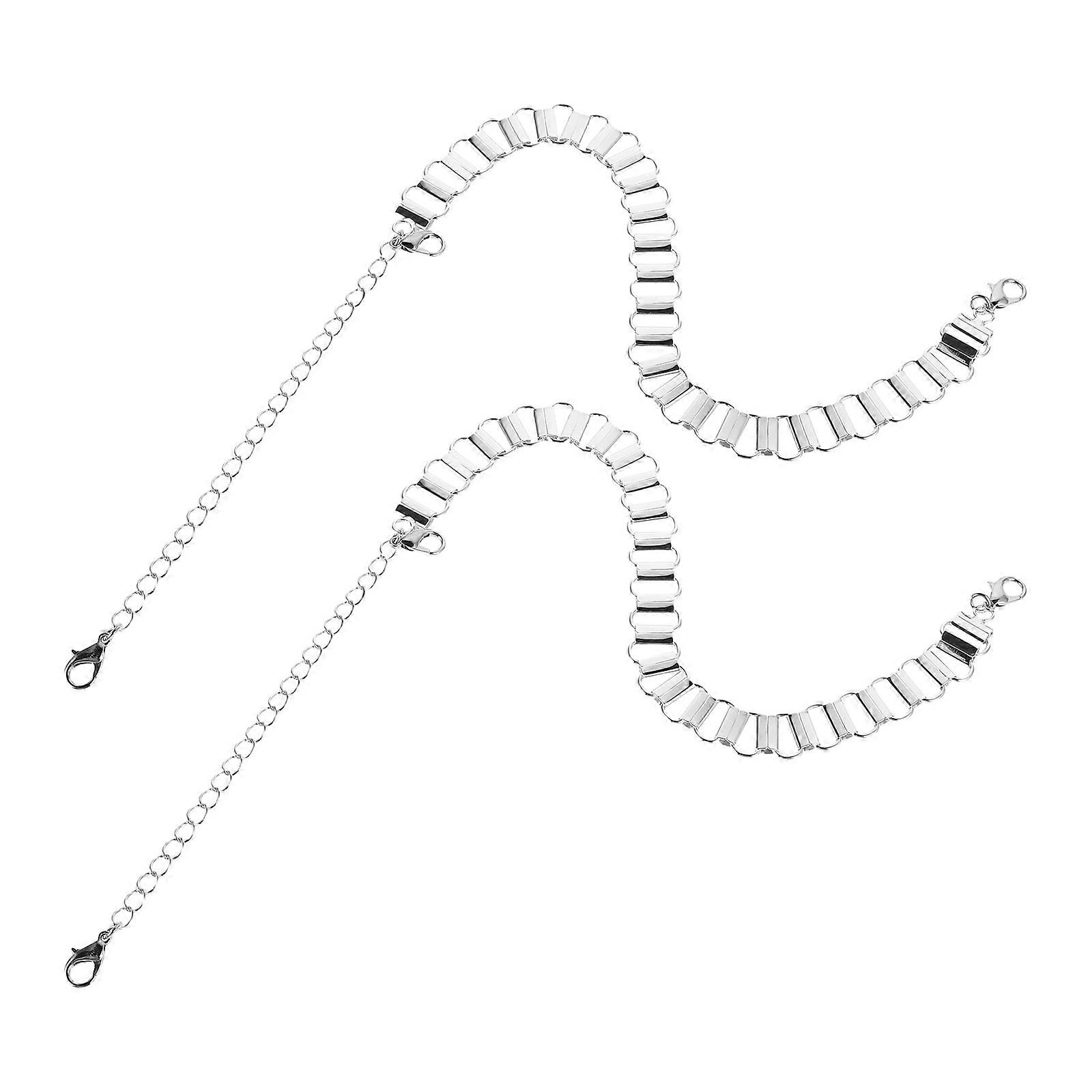 Adjustable Shoulder Chains For Women Versatile Use Iron Material For Evening Parties Special Events 1Pair