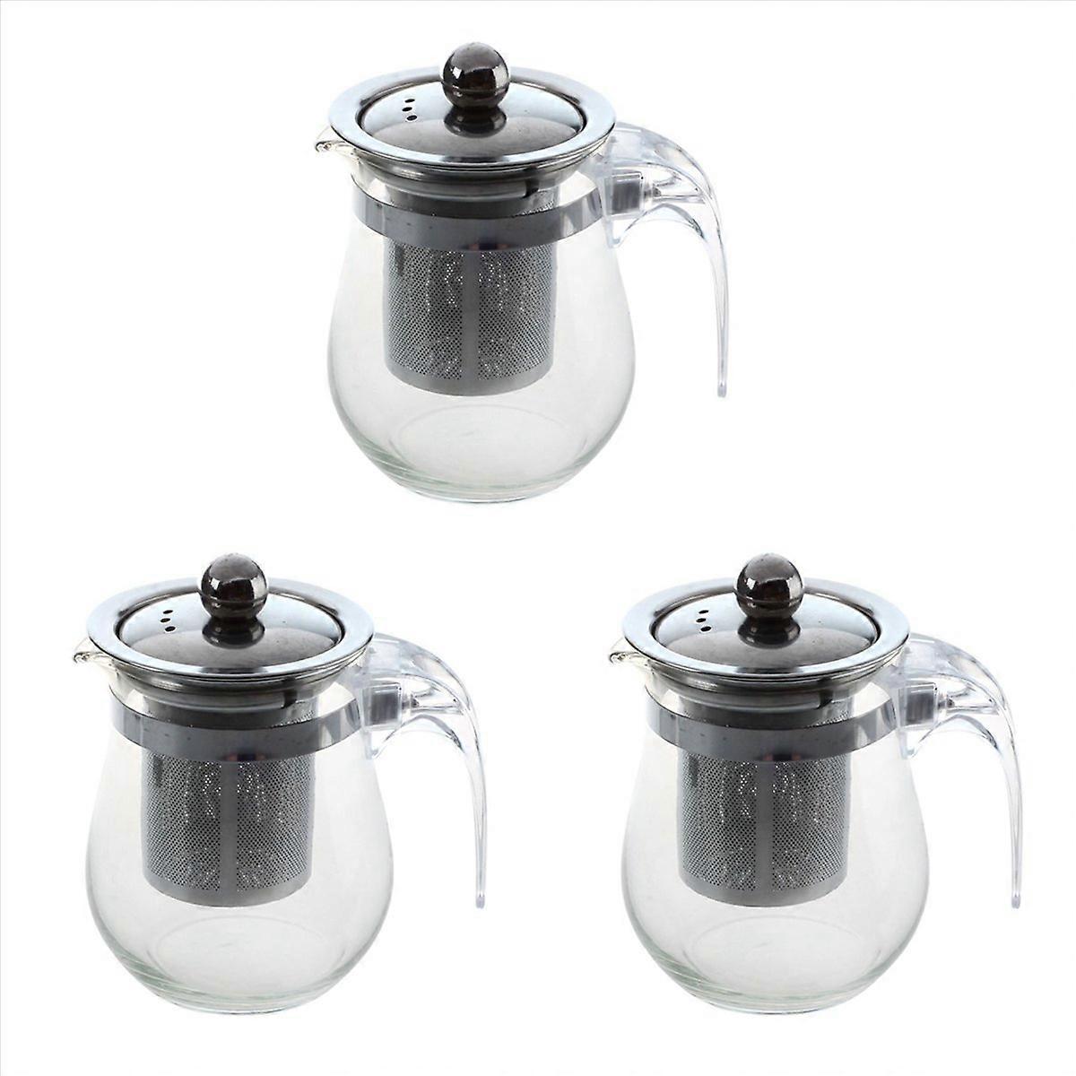 350mL Heat- Clear Glass Teapot