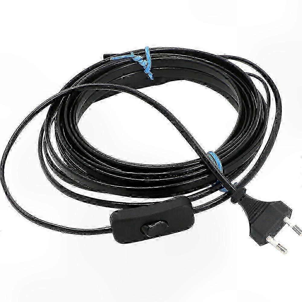 Water Pipe Heating Cable Self-Regulating 220V with Pre-Assembled EU Plug