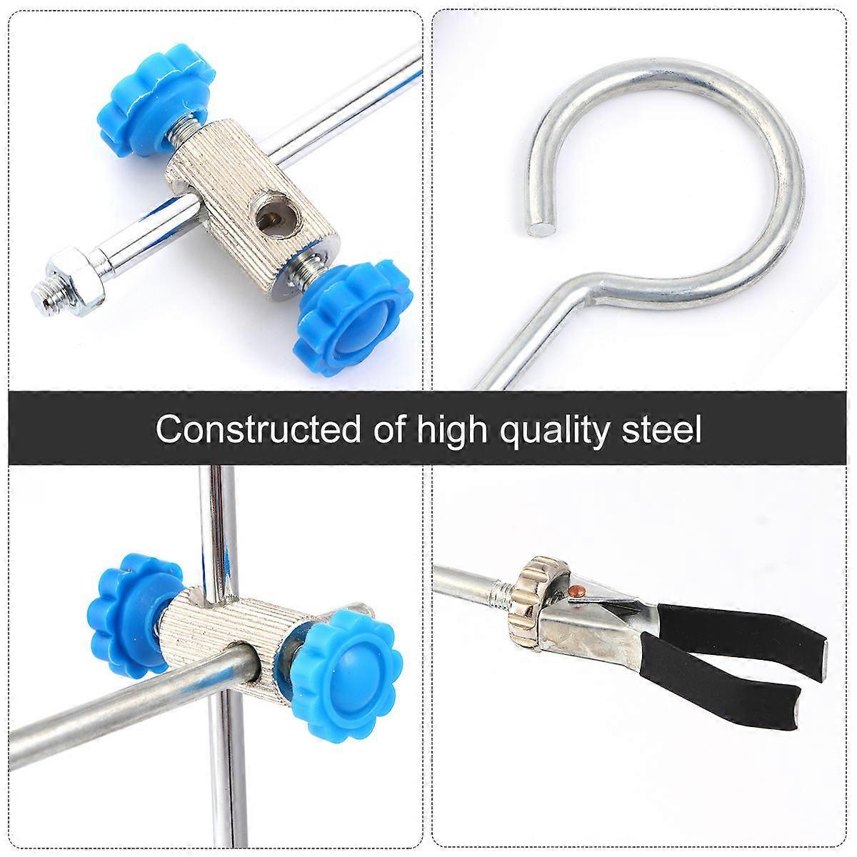 1 قطعة الكيميائية مختبر معوجة حامل ميني رف معدني مختبر الصف ميتالوير