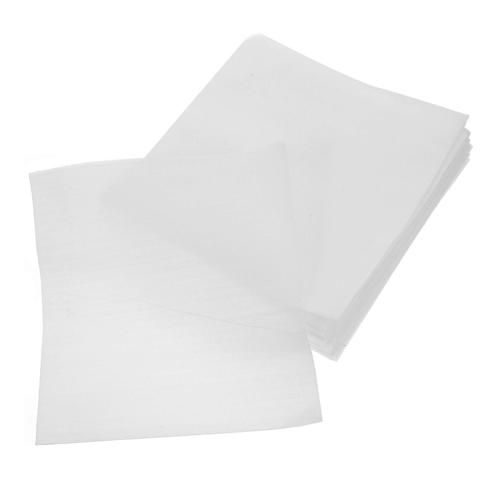 Cushion Wrap Foam Packaging Bag for Storage 200Pcs White Foam Wrap Sheets