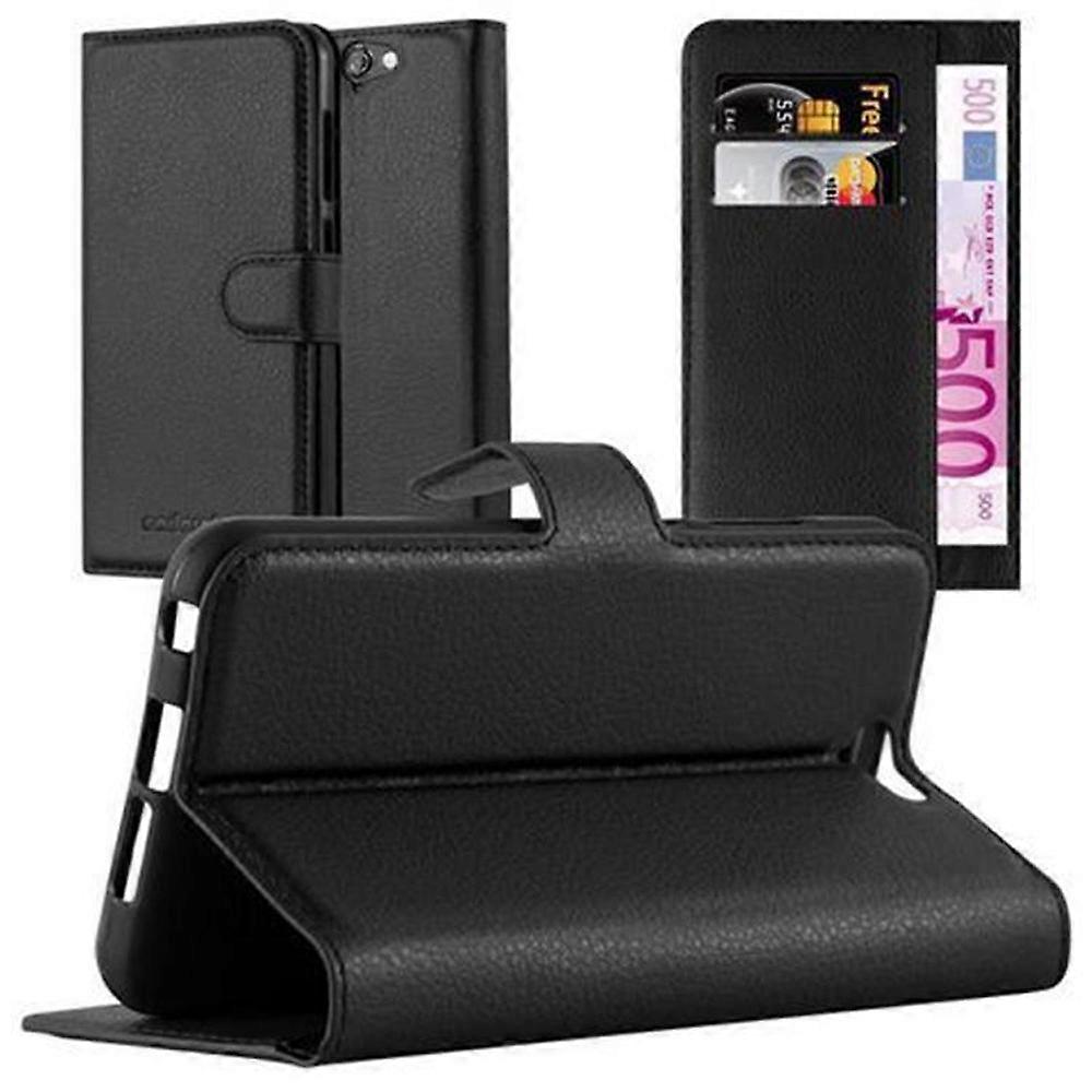 HTC ONE A9 Case - Protective Case with Card Slots and Stand Function